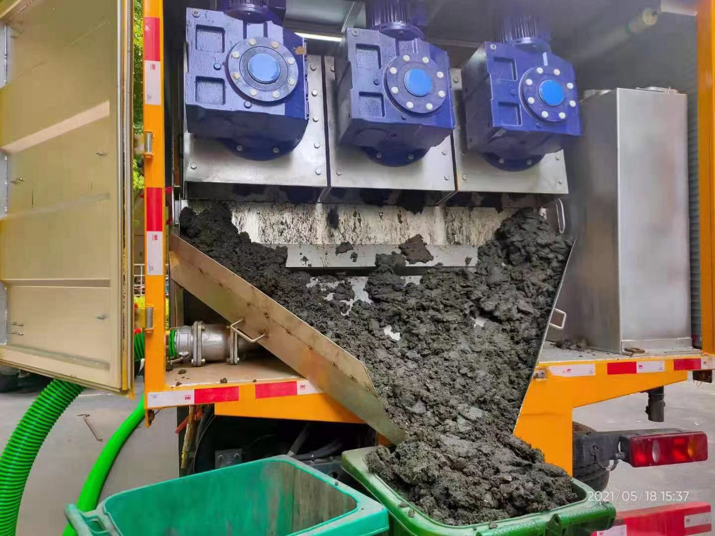 滕州化粪池清掏城市维护站-泥浆净化干湿分离处理